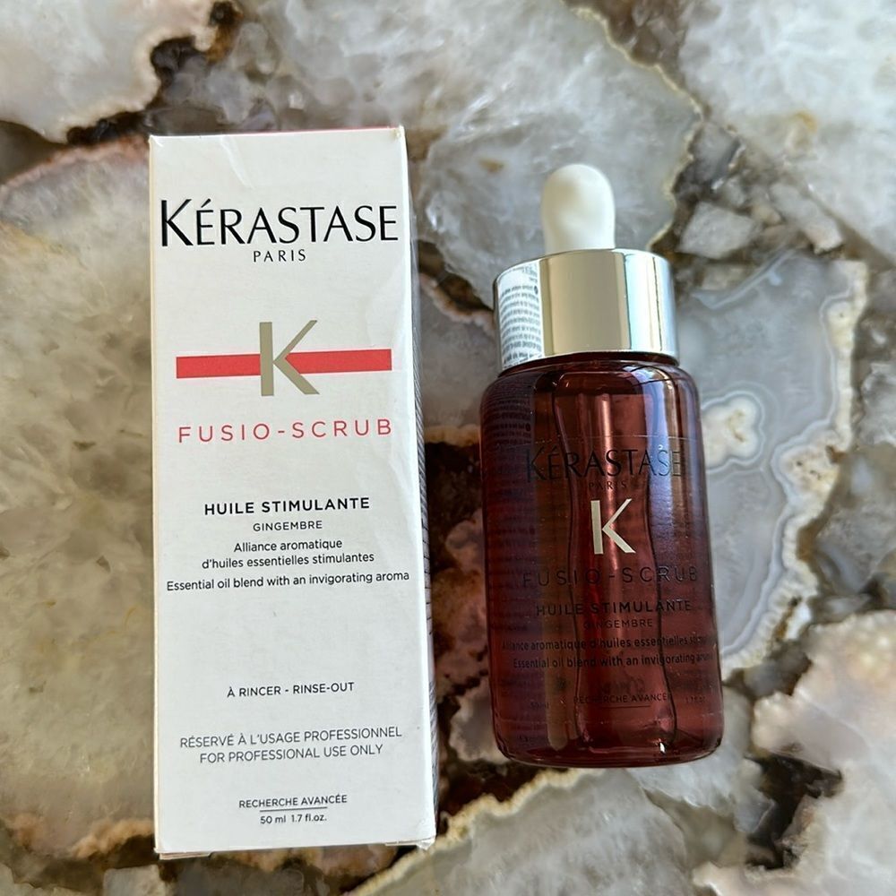 KERASTASE | FUSIO-SCRUB huile stimulants | GINGEMBRE essential oil blend | 1.7oz